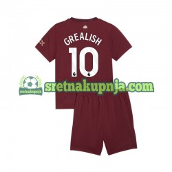 Dječja Treći Dresova Manchester City Jack Grealish 10 2024-2025 Kratkih Rukava