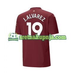 Muškarci Treći Dresova Manchester City Julian Alvarez 19 2024-2025 Kratkih Rukava