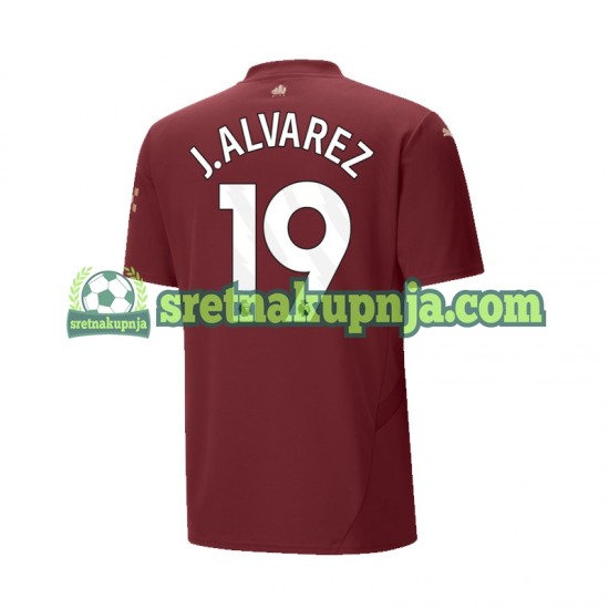 Muškarci Treći Dresova Manchester City Julian Alvarez 19 2024-2025 Kratkih Rukava