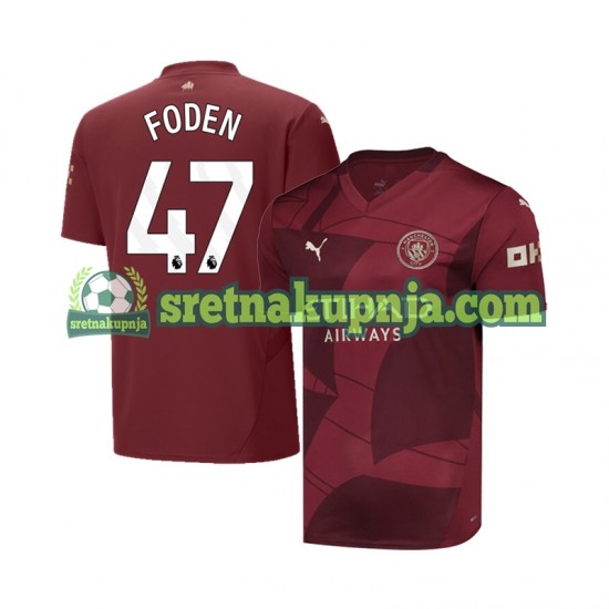 Muškarci Treći Dresova Manchester City Phil Foden 47 2024-2025 Kratkih Rukava