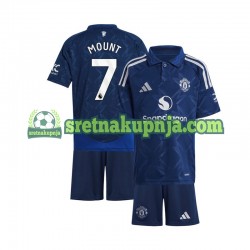 Dječja Gostujući Away Dresova Manchester United Mason Mount 7 2024-2025 Crvena Kratkih Rukava Dječja Gostujući Away Dresova Manchester United Mason Mount 7 2024-2025 Crvena Kratkih Rukava
