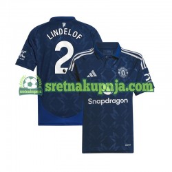 Muškarci Gostujući Away Dresova Manchester United Victor Lindelof 2 2024-2025 Kratkih Rukava