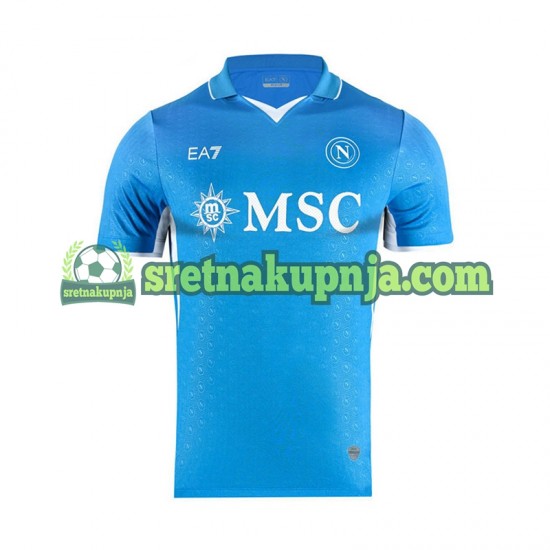 Muškarci Domaći Home Dresova Napoli 2024-2025 Kratkih Rukava