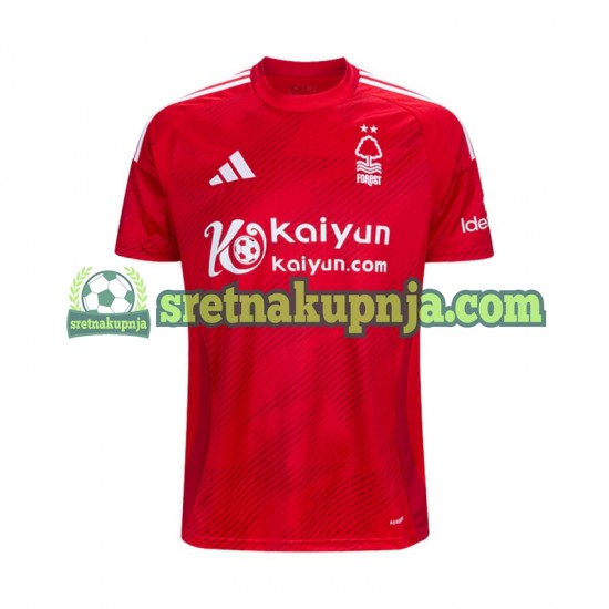 Muškarci Domaći Home Dresova Nottingham Forest 2024-2025 Kratkih Rukava
