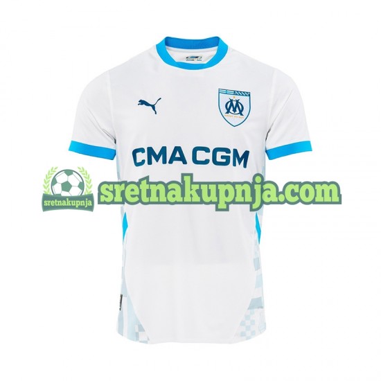 Muškarci Domaći Home Dresova Olympique de Marseille 2024-2025 Kratkih Rukava