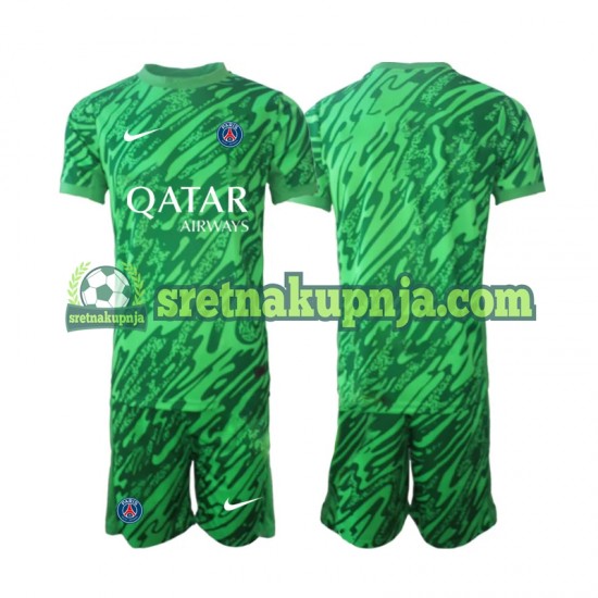 Dječja Gostujući Away Golmanski Dresova Paris Saint-Germain 2024-2025 Kratkih Rukava