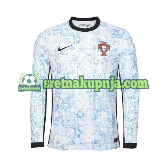 Muškarci Gostujući Away Dresova Portugal Euro 2024 Dugim Rukavima