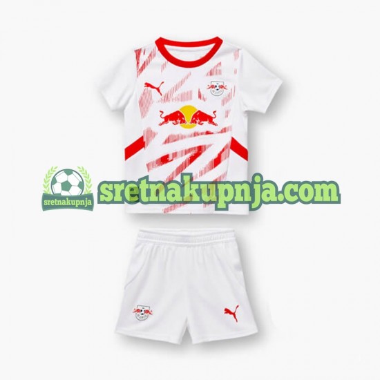 Dječja Domaći Home Dresova RB Leipzig 2024-2025 Kratkih Rukava