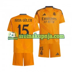 Dječja Gostujući Away Dresova Real Madrid Arda Guler 15 2024-2025 Kratkih Rukava Dječja Gostujući Away Dresova Real Madrid Arda Guler 15 2024-2025 Kratkih Rukava