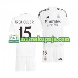 Dječja Domaći Home Dresova Real Madrid Arda Guler 15 2024-2025 Kratkih Rukava