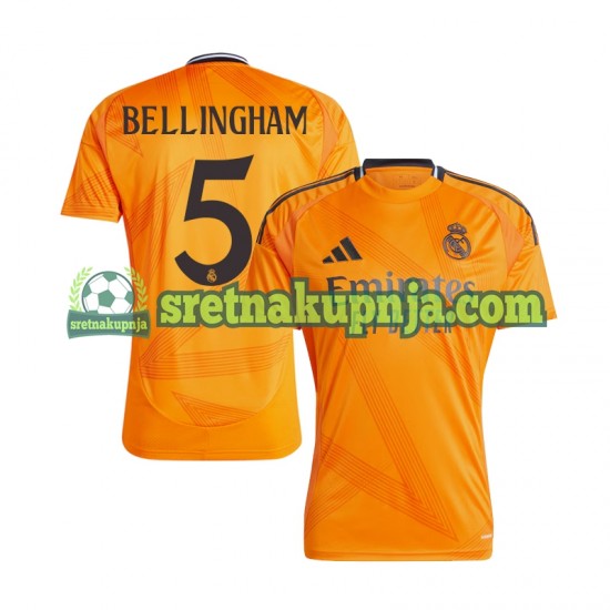 Muškarci Gostujući Away Dresova Real Madrid BELLINGHAM 5 2024-2025 Kratkih Rukava