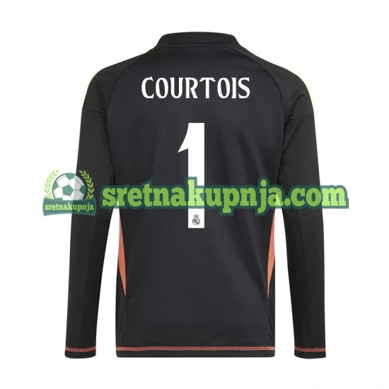 Muškarci Gostujući Away Golmanski Dresova Real Madrid Thibaut Courtois 1 2024-2025 Kratkih Rukava