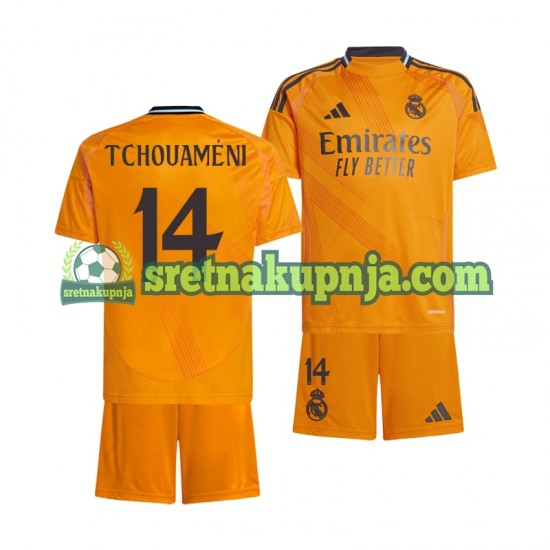 Dječja Gostujući Away Dresova Real Madrid Tchouameni 14 2024-2025 Kratkih Rukava