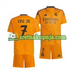 Dječja Gostujući Away Dresova Real Madrid VINI JR 7 2024-2025 Kratkih Rukava