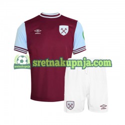 Dječja Domaći Home Dresova West Ham United 2024-2025 Kratkih Rukava