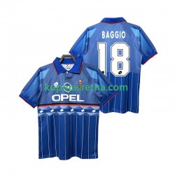 Muškarci Gostujući Away Dresova AC Milan BAGGIO 18 Retro 1995 1996 Kratkih Rukava
