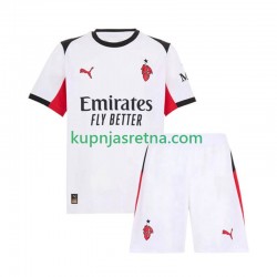 Dječja Gostujući Away Dresova AC Milan 2025-2026 Kratkih Rukava