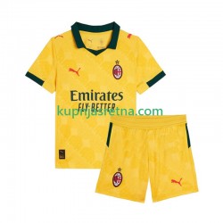 Dječja Treći Dresova AC Milan 2025-2026 Kratkih Rukava