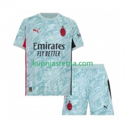 Dječja Domaći Home Golmanski Dresova AC Milan 2025-2026 Kratkih Rukava