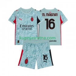 Dječja Domaći Home Golmanski Dresova AC Milan Mike Maignan 16 2025-2026 Kratkih Rukava
