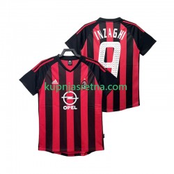 Muškarci Domaći Home Dresova AC Milan INZAGHI 9 Retro 2002 2003 Kratkih Rukava