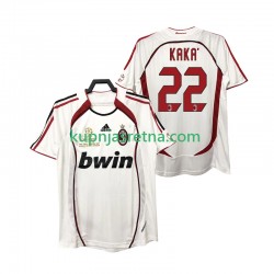 Muškarci Gostujući Away Dresova AC Milan KAKA 22 Retro 2006 2007 Kratkih Rukava