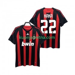Muškarci Domaći Home Dresova AC Milan KAKA 22 Retro 2008 2009 Kratkih Rukava