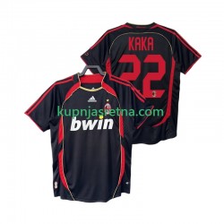 Muškarci Treći Dresova AC Milan KAKA 22 Retro 2006 2007 Kratkih Rukava