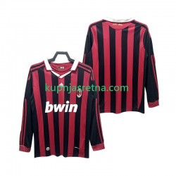 Muškarci Domaći Home Dresova AC Milan Retro 2009 2010 Dugim Rukavima Muškarci Domaći Home Dresova AC Milan Retro 2009 2010 Dugim Rukavima