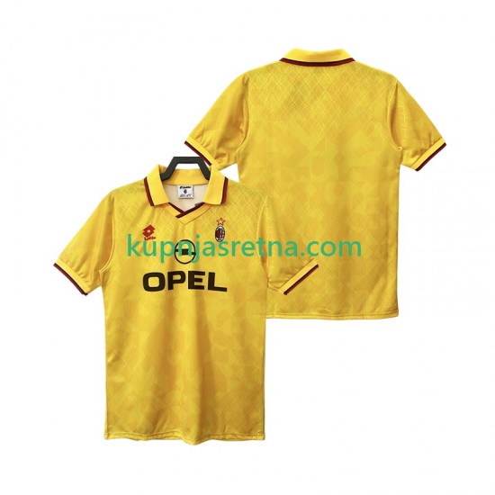 Muškarci Treći Dresova AC Milan Retro 1995 1996 Kratkih Rukava