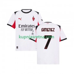 Muškarci Gostujući Away Dresova AC Milan Santiago Gimenez 7 2025-2026 Kratkih Rukava