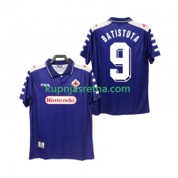 Muškarci Domaći Home Dresova ACF Fiorentina BASTUTA 9 Retro 1998 1999 Kratkih Rukava Muškarci Domaći Home Dresova ACF Fiorentina BASTUTA 9 Retro 1998 1999 Kratkih Rukava