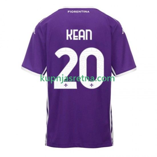 Muškarci Domaći Home Dresova ACF Fiorentina Kean 20 2025-2026 Kratkih Rukava