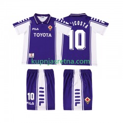 Dječja Domaći Home Dresova ACF Fiorentina RUI COSTA 10 Retro 1999 2000 Kratkih Rukava Dječja Domaći Home Dresova ACF Fiorentina RUI COSTA 10 Retro 1999 2000 Kratkih Rukava