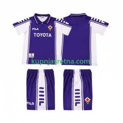 Dječja Domaći Home Dresova ACF Fiorentina Retro 1999 2000 Kratkih Rukava Dječja Domaći Home Dresova ACF Fiorentina Retro 1999 2000 Kratkih Rukava