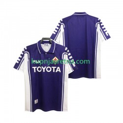 Muškarci Domaći Home Dresova ACF Fiorentina Retro 1999 2000 Kratkih Rukava Muškarci Domaći Home Dresova ACF Fiorentina Retro 1999 2000 Kratkih Rukava