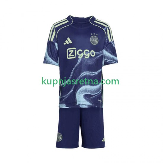 Dječja Gostujući Away Dresova AFC Ajax 2025-2026 Kratkih Rukava
