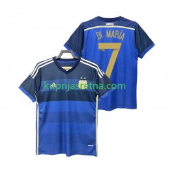 Muškarci Gostujući Away Dresova Argentina DI MARIA 7 Retro 2014 Kratkih Rukava