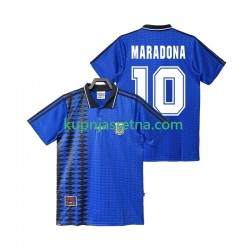 Muškarci Gostujući Away Dresova Argentina MARADONA 10 Retro 1994 Kratkih Rukava