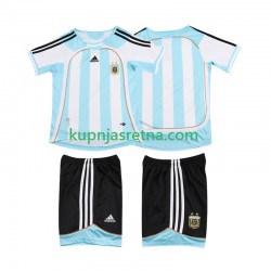 Dječja Domaći Home Dresova Argentina Retro 2006 2007 Kratkih Rukava
