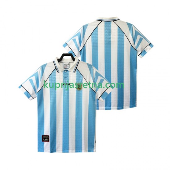 Muškarci Domaći Home Dresova Argentina Retro 1996 1997 Kratkih Rukava