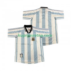 Muškarci Domaći Home Dresova Argentina Retro 1998 Kratkih Rukava