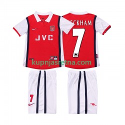 Dječja Domaći Home Dresova Arsenal BECKHAM 7 Retro 1998 1999 Kratkih Rukava