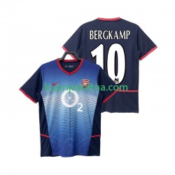 Muškarci Gostujući Away Dresova Arsenal BERGKAMP 10 Retro 2002 2004 Kratkih Rukava