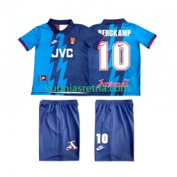 Dječja Gostujući Away Dresova Arsenal BERGKAMP 10 Retro 1995 1996 Kratkih Rukava