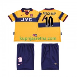 Dječja Gostujući Away Dresova Arsenal BERGKAMP 10 Retro 1997 1999 Kratkih Rukava