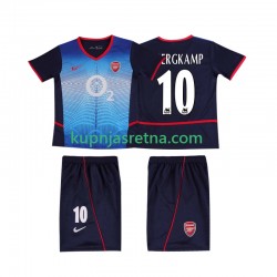 Dječja Gostujući Away Dresova Arsenal BERGKAMP 10 Retro 2002 2004 Kratkih Rukava