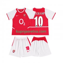 Dječja Domaći Home Dresova Arsenal BERGKAMP 10 Retro 2002 2003 Kratkih Rukava