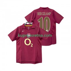 Muškarci Domaći Home Dresova Arsenal BERGKAMP 10 Retro 2005 2006 Kratkih Rukava
