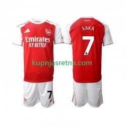 Dječja Domaći Home Dresova Arsenal Bukayo Saka 7 2025-2026 Kratkih Rukava